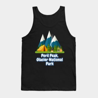 Peril Peak, Glacier National Park Tank Top